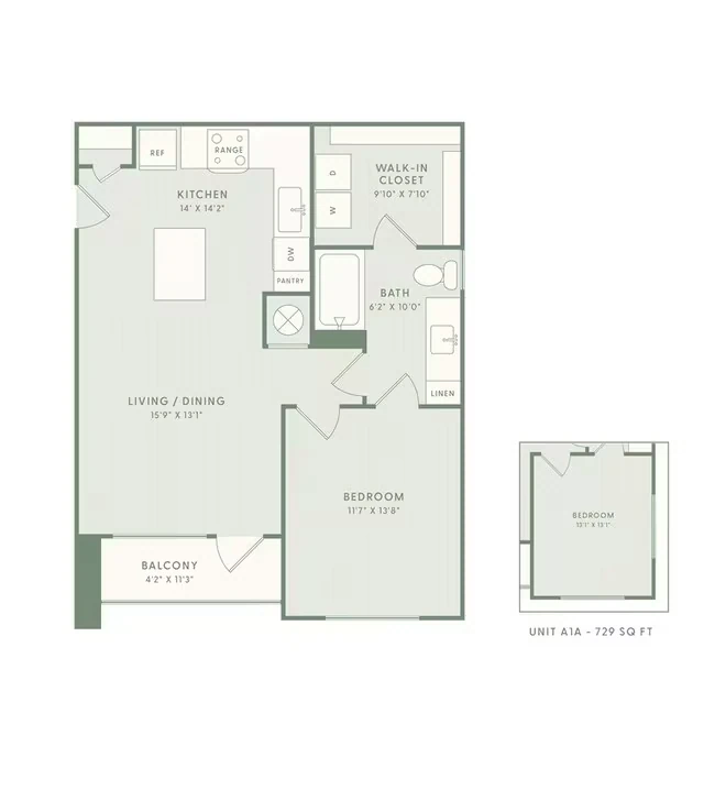 A1 Essential Housing 03-209 floor plan